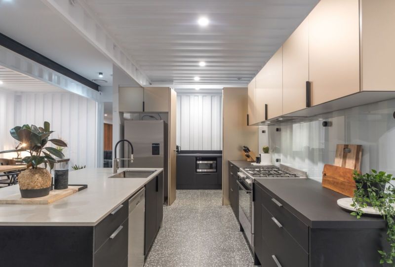 Inside A Luxe Container Kitchen Freedom Kitchens