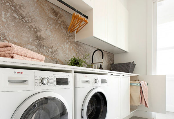 The Block Challenge Apartment - Hayden and Sara's Laundry on The Block ...
