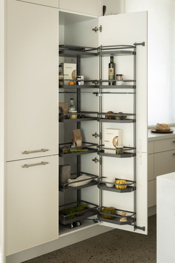 How storage was maximised in The Block kitchens - Freedom Kitchens