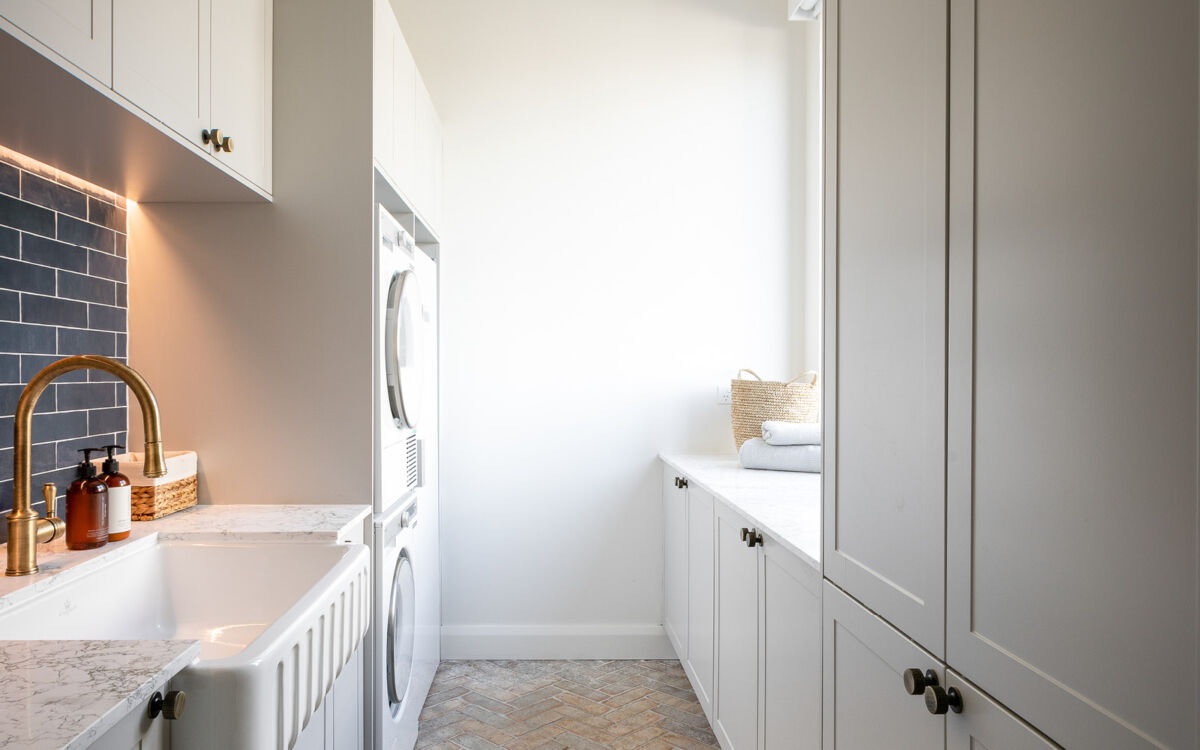 The Block Laundries and Mud Rooms - The Block 2022 - Freedom Kitchens