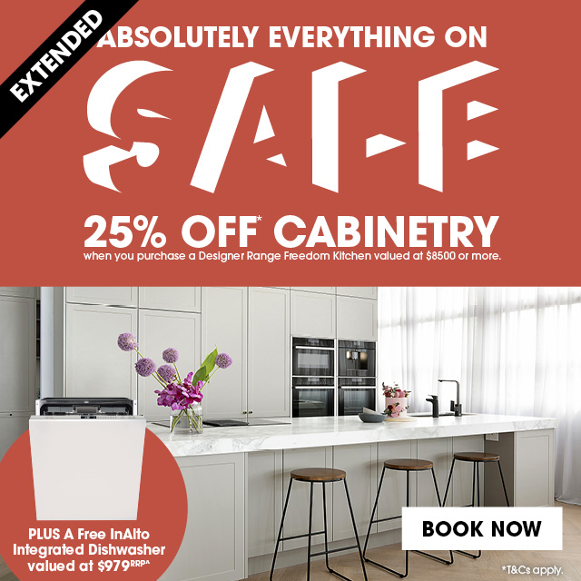 Special Offers on Kitchen, laundry and wardrobe cabinetry