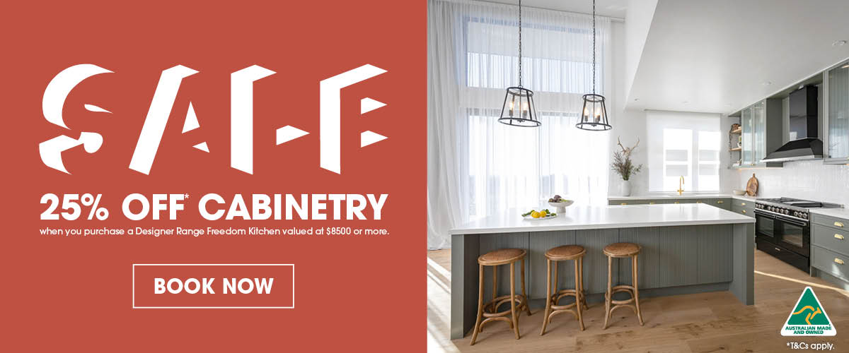 Freedom Kitchens - 25% Off Cabinetry