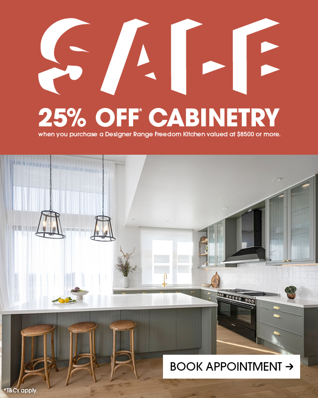 Freedom Kitchens - 25% Off Cabinetry