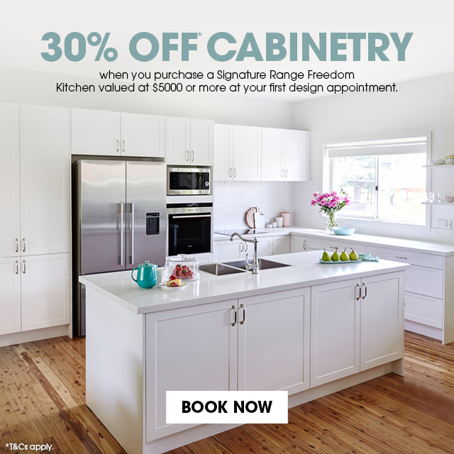 Special Offers on Kitchen, laundry and wardrobe cabinetry | Freedom ...