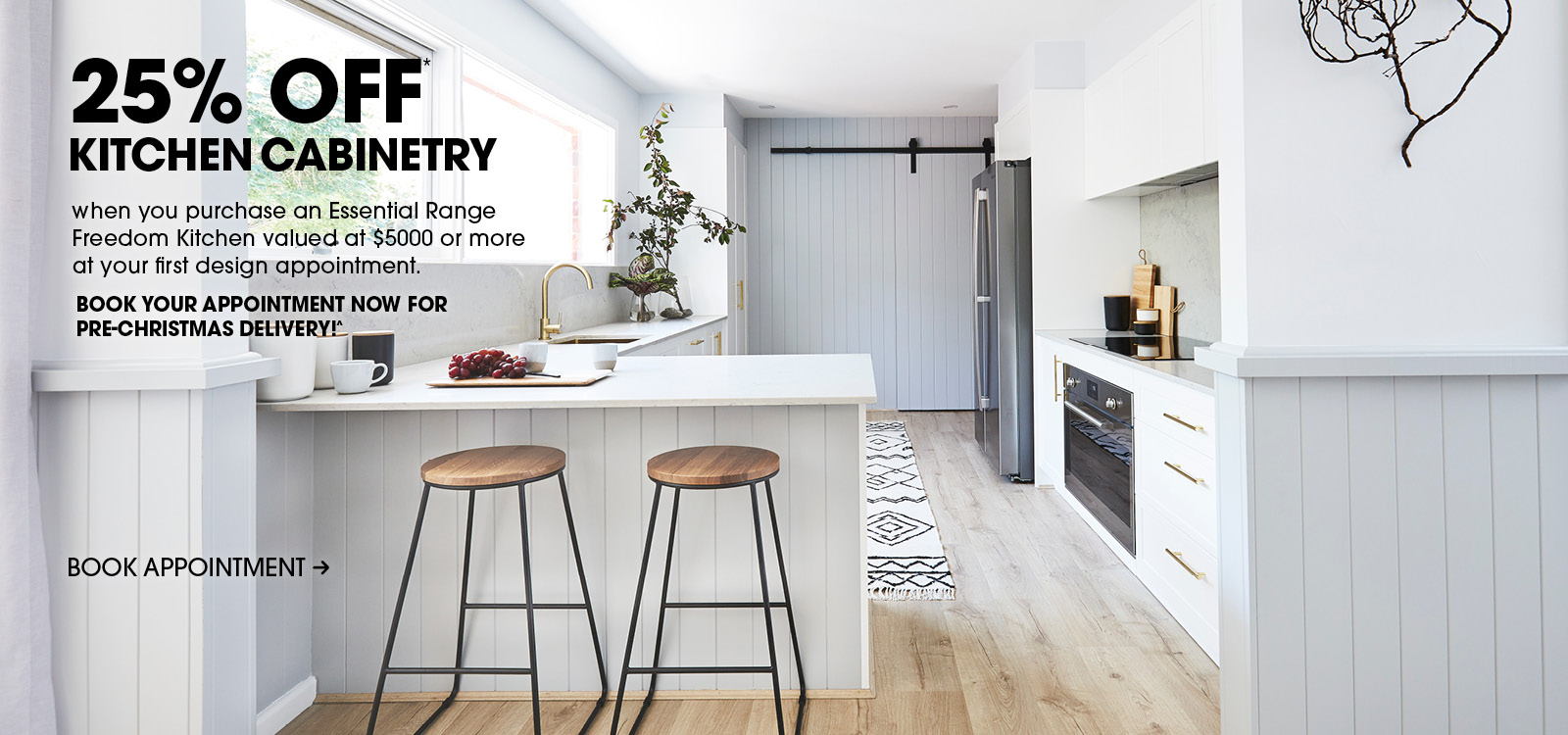 Freedom Kitchens - 30% Off Cabinetry