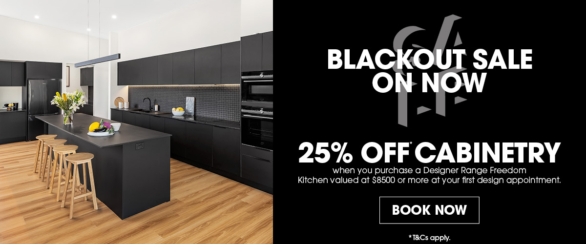 Freedom Kitchens - 25% Off Cabinetry