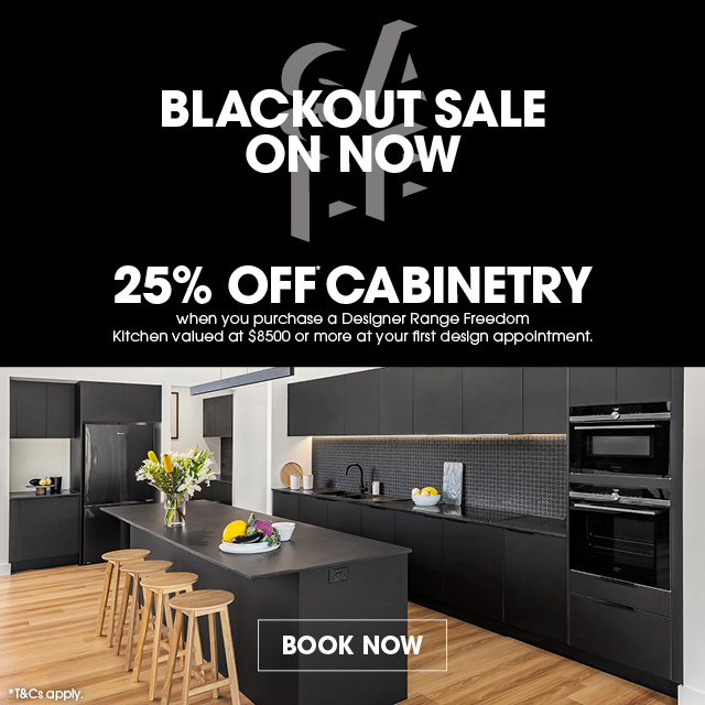 Freedom Kitchens - 25% Off Cabinetry