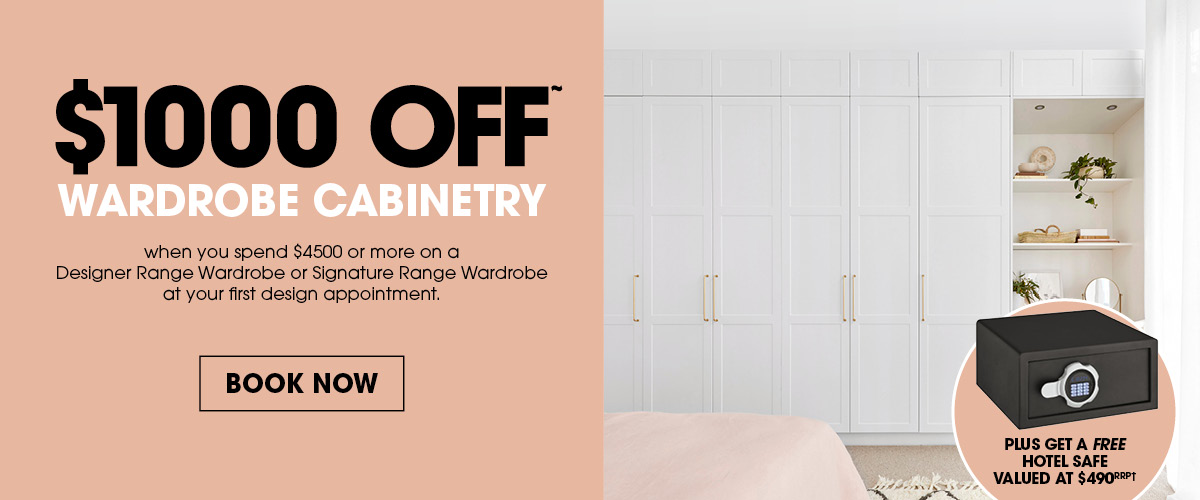 $1,000 Off Cabinetry + Free Home Safe