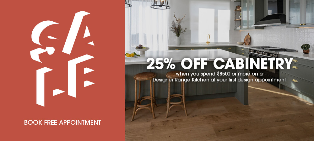 Sale - 25% Off Cabinetry