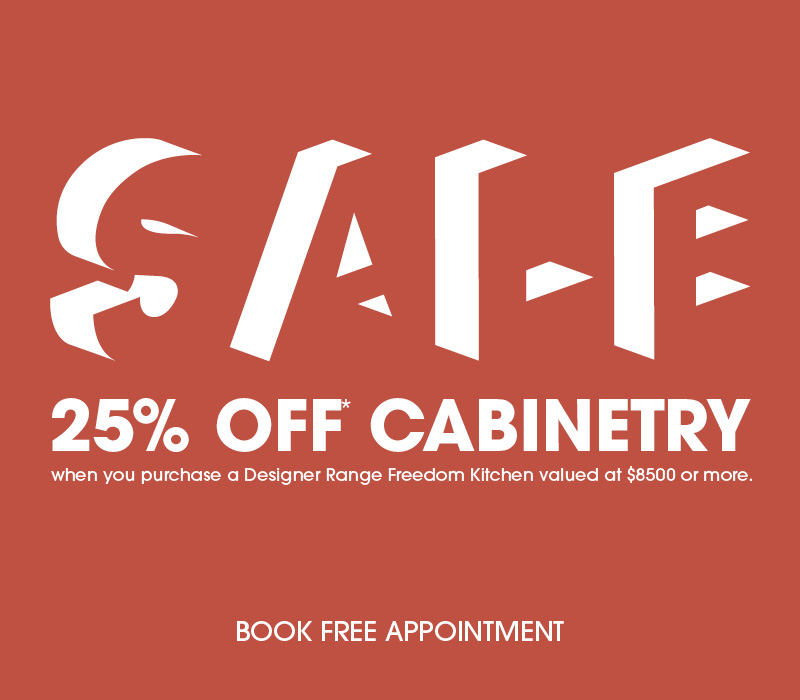 Sale - 25% Off Cabinetry