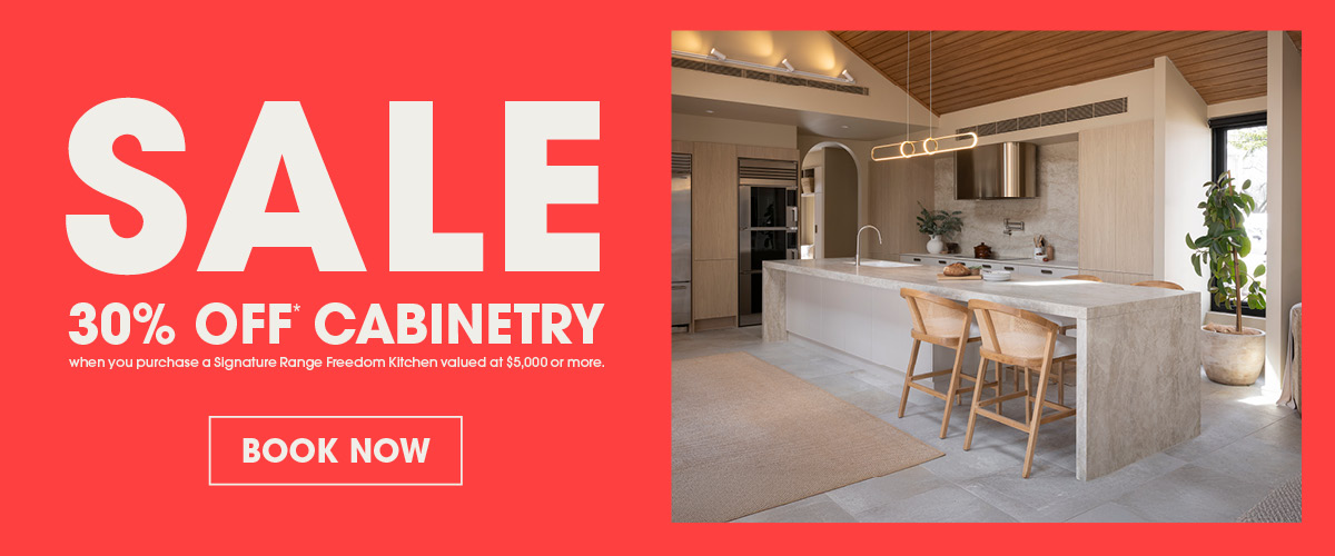 Sale 30% off cabinetry
