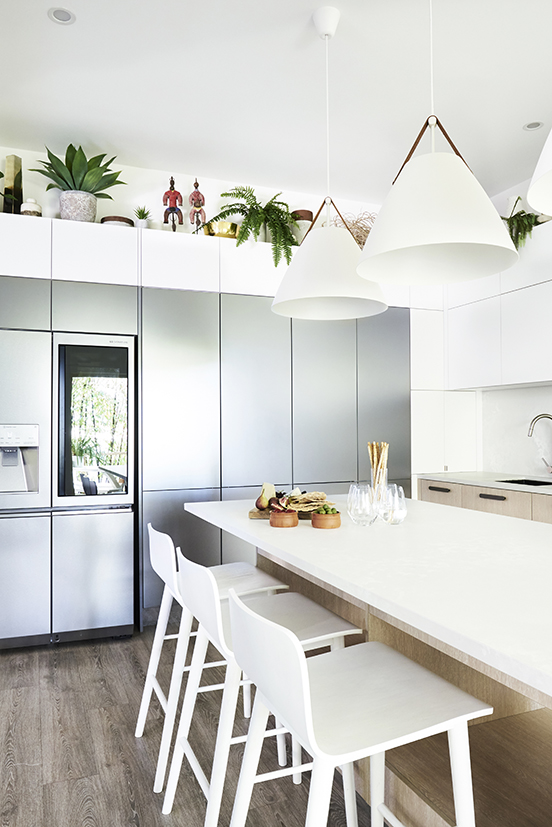 Darren Palmer's Metallic range kitchen cabinetry finishes